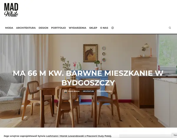 Publikacja projektu Radość nad Wisłą w WhiteMAD